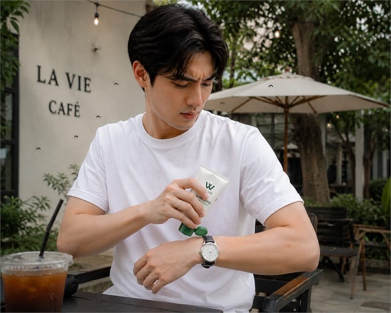 โลชั่นทาผิวสำหรับไล่ยุง